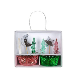 meri meri ♥ Festive Tree Cupcake Kit (45-3831)